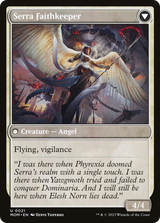 Magic: The Gathering - Invasion of Dominaria // Serra Faithkeeper - March of the Machine