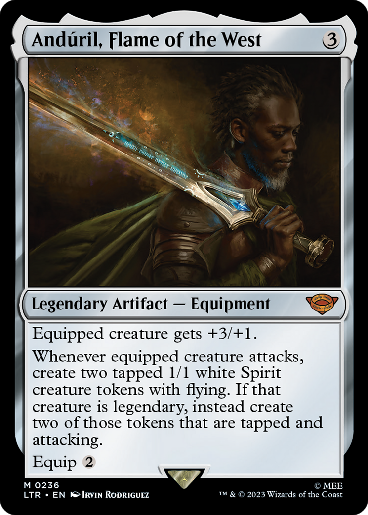 Magic: The Gathering - Andúril, Flame of the West - The Lord of the Rings: Tales of Middle-earth