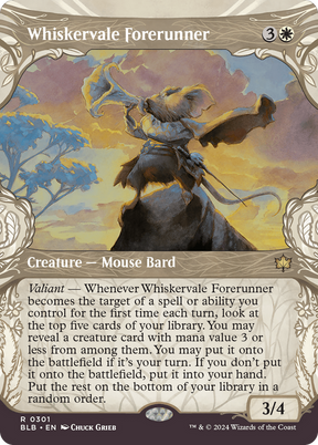 Magic: The Gathering - Whiskervale Forerunner Foil - Bloomburrow