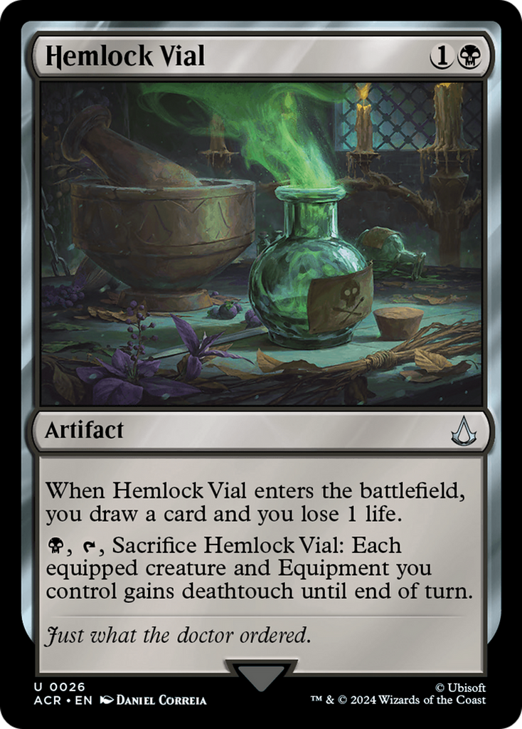 Magic: The Gathering - Hemlock Vial - Assassin's Creed