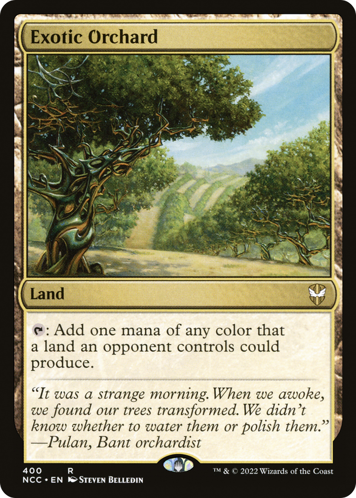 Magic: The Gathering - Exotic Orchard - New Capenna Commander