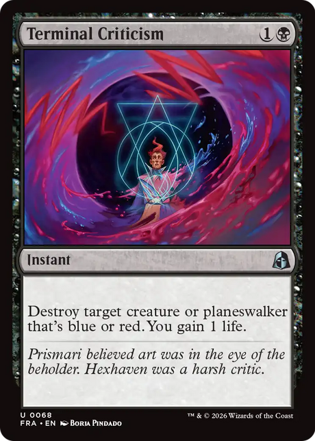 Magic: The Gathering - Terminal Criticism - Reality Fracture