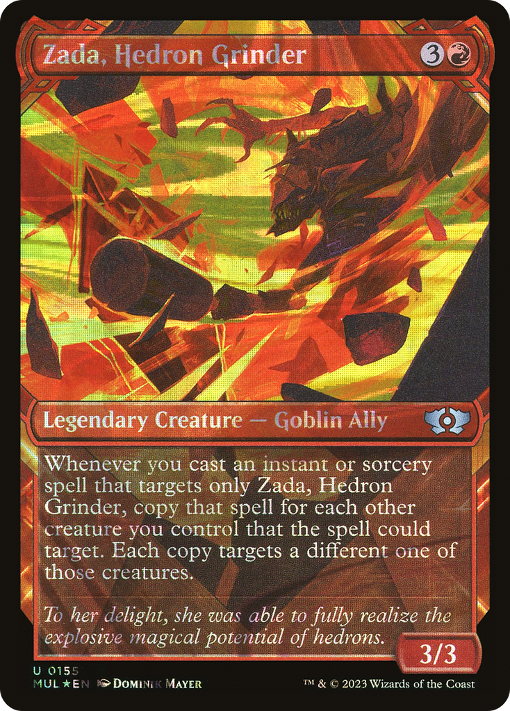 Magic: The Gathering - Zada, Hedron Grinder Foil - Multiverse Legends