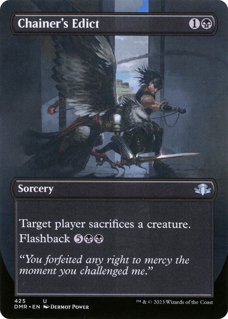 Magic: The Gathering - Chainer's Edict Foil - Dominaria Remastered