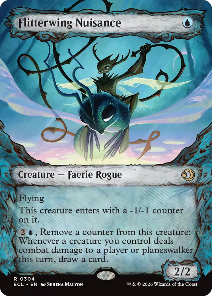 Magic: The Gathering - Flitterwing Nuisance Foil - Lorwyn Eclipsed