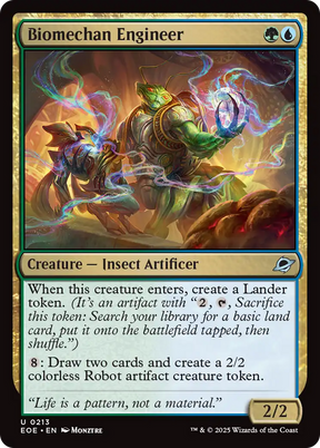 Magic: The Gathering - Biomechan Engineer - Edge of Eternities