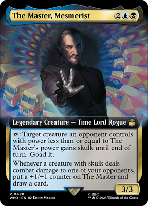 Magic: The Gathering - The Master, Mesmerist - Doctor Who