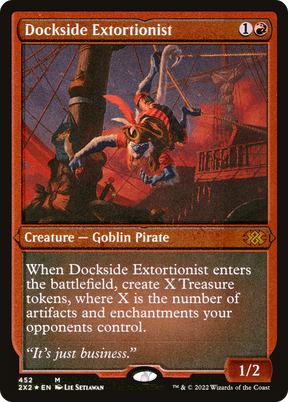Magic: The Gathering - Dockside Extortionist Foil - Double Masters 2022