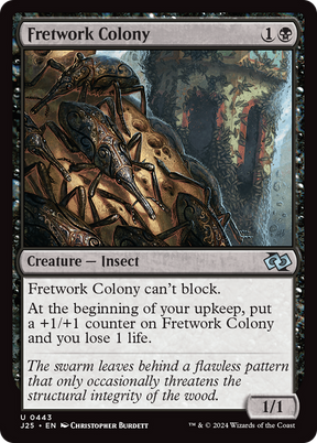 Magic: The Gathering - Fretwork Colony - Foundations Jumpstart
