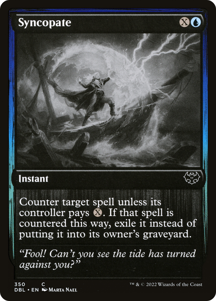 Magic: The Gathering - Syncopate Foil - Innistrad: Double Feature