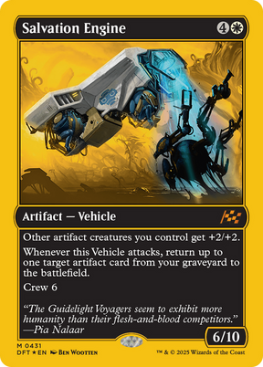 Magic: The Gathering - Salvation Engine Foil - Aetherdrift