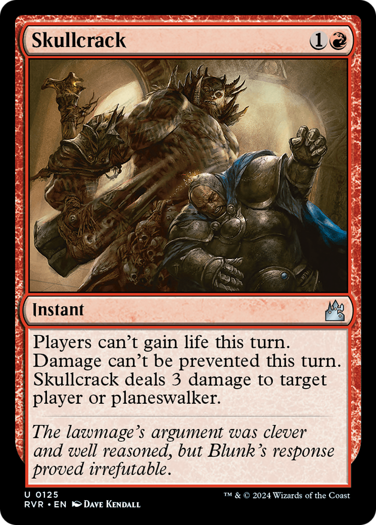 Magic: The Gathering - Skullcrack Foil - Ravnica Remastered