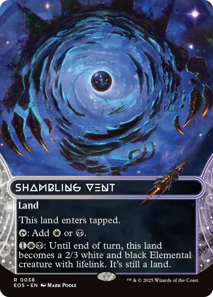 Magic: The Gathering - Shambling Vent Foil - Edge of Eternities: Stellar Sights