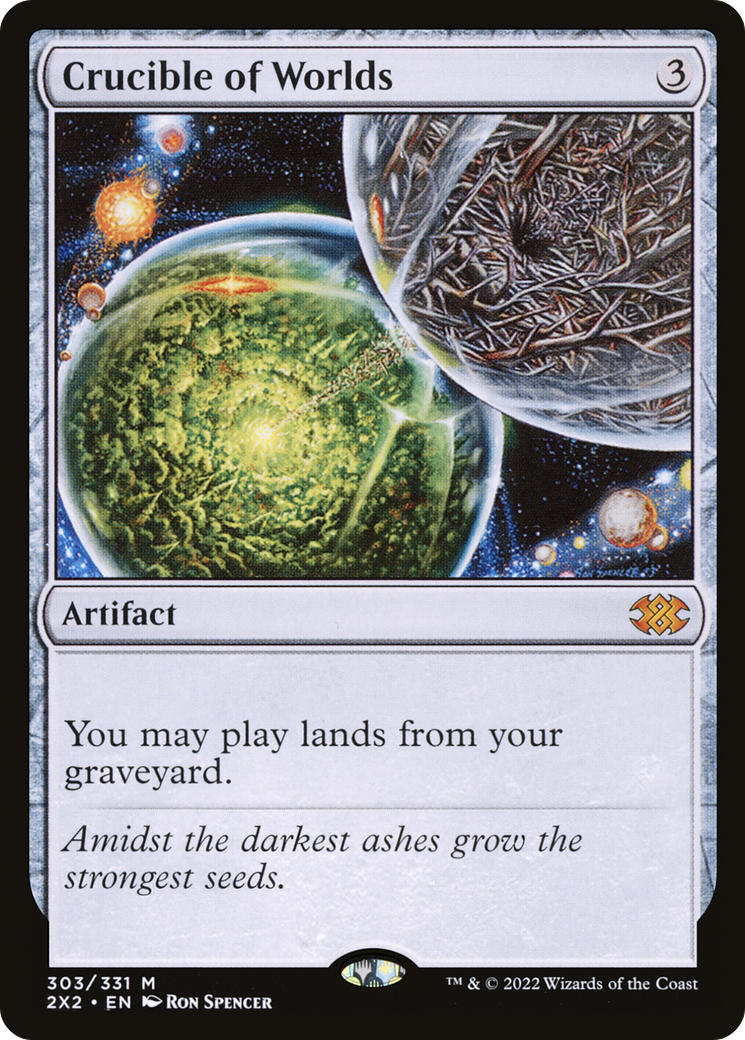 Magic: The Gathering - Crucible of Worlds - Double Masters 2022