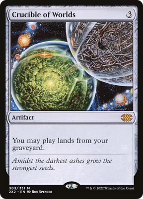 Magic: The Gathering - Crucible of Worlds - Double Masters 2022