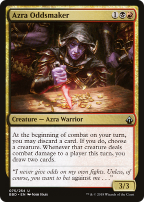 Magic: The Gathering - Azra Oddsmaker Foil - Battlebond