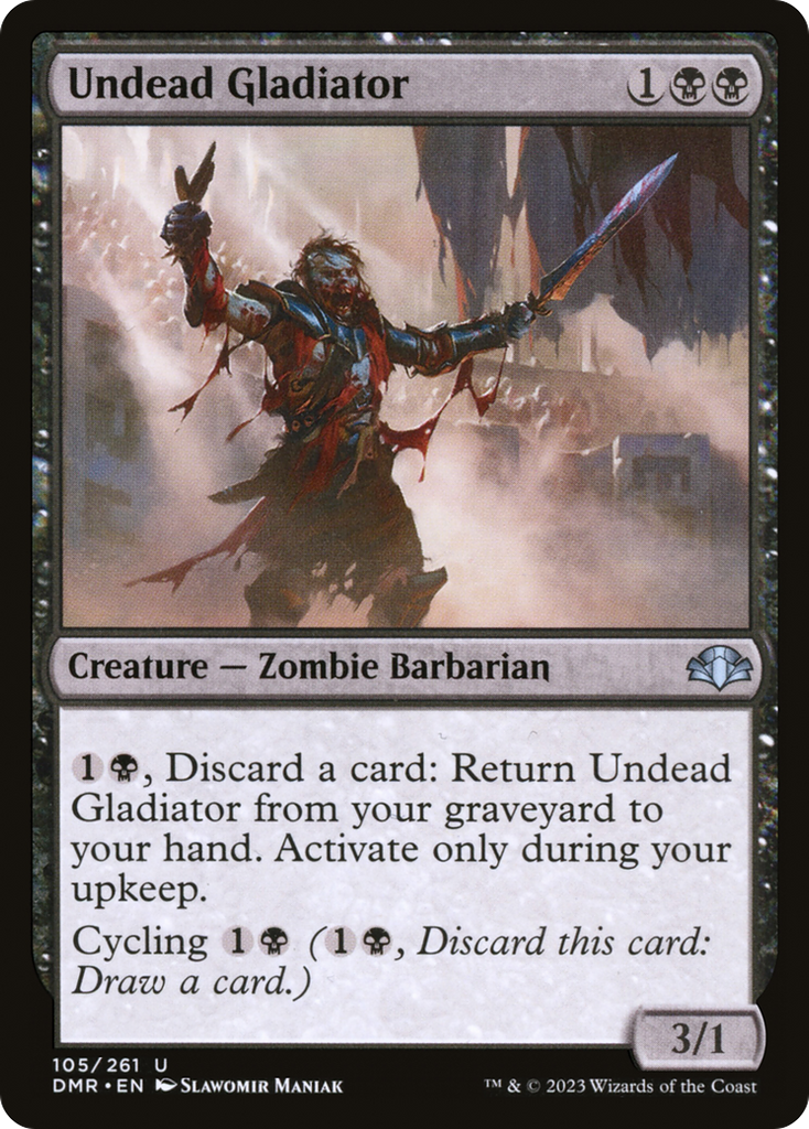 Magic: The Gathering - Undead Gladiator - Dominaria Remastered