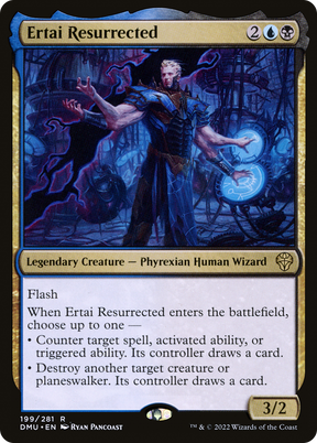 Magic: The Gathering - Ertai Resurrected Foil - Dominaria United