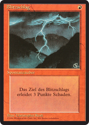 Magic: The Gathering - Blitzschlag - Foreign Black Border