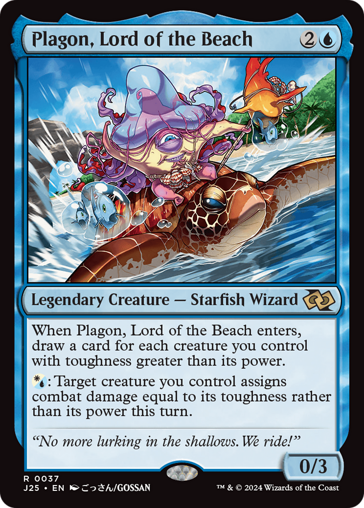 Magic: The Gathering - Plagon, Lord of the Beach - Foundations Jumpstart