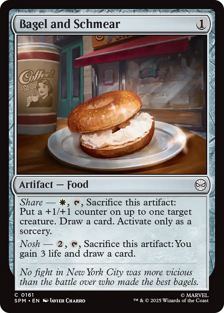 Magic: The Gathering - Bagel and Schmear Foil - Marvel's Spider-Man