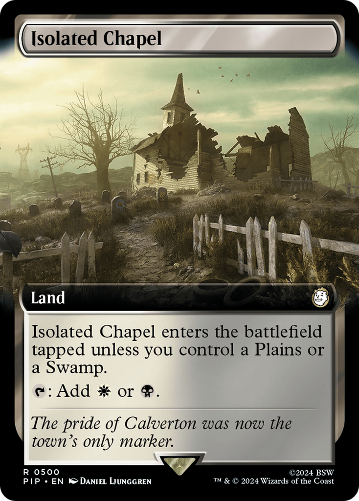 Magic: The Gathering - Isolated Chapel Foil - Fallout