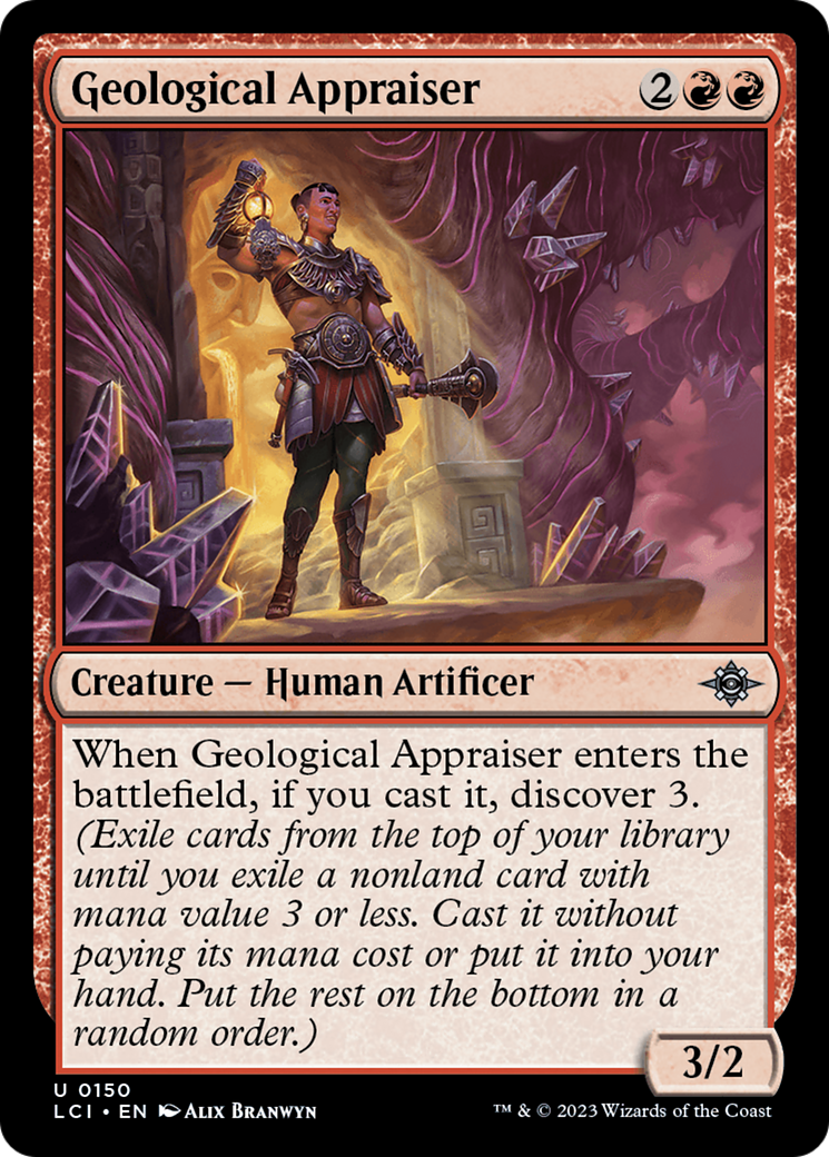 Magic: The Gathering - Geological Appraiser Foil - The Lost Caverns of Ixalan