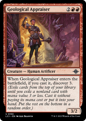 Magic: The Gathering - Geological Appraiser Foil - The Lost Caverns of Ixalan