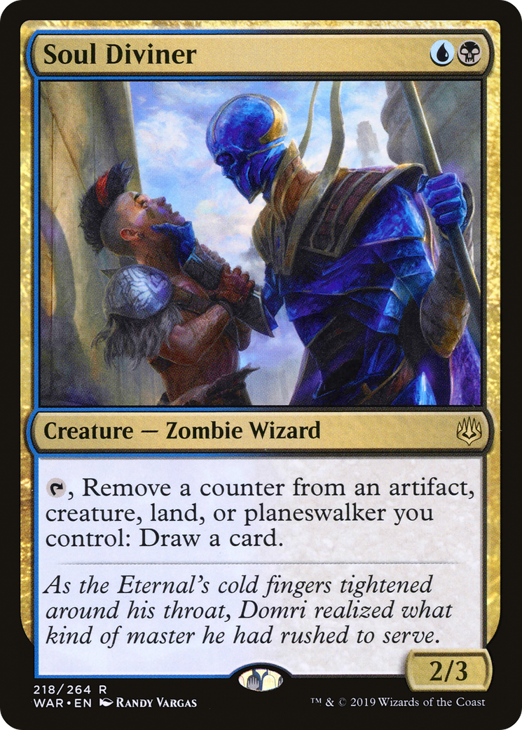 Magic: The Gathering - Soul Diviner Foil - War of the Spark