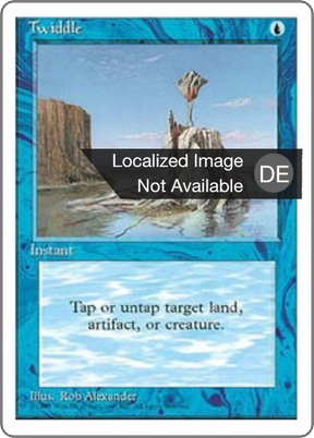 Magic: The Gathering - Twiddel - Fourth Edition