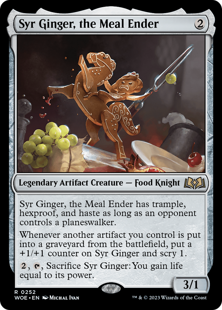 Magic: The Gathering - Syr Ginger, the Meal Ender Foil - Wilds of Eldraine