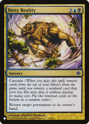 Magic: The Gathering - Deny Reality - The List