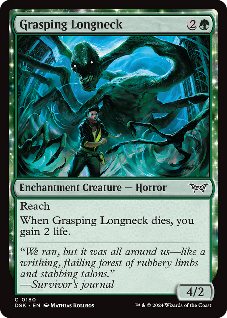 Magic: The Gathering - Grasping Longneck - Duskmourn: House of Horror