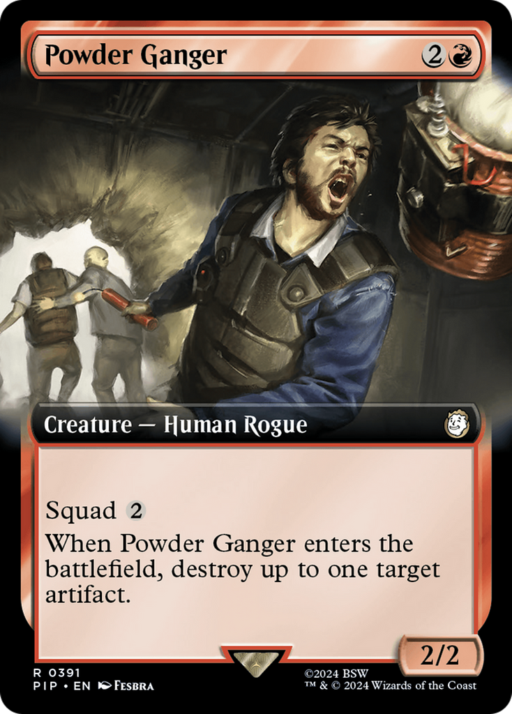 Magic: The Gathering - Powder Ganger Foil - Fallout