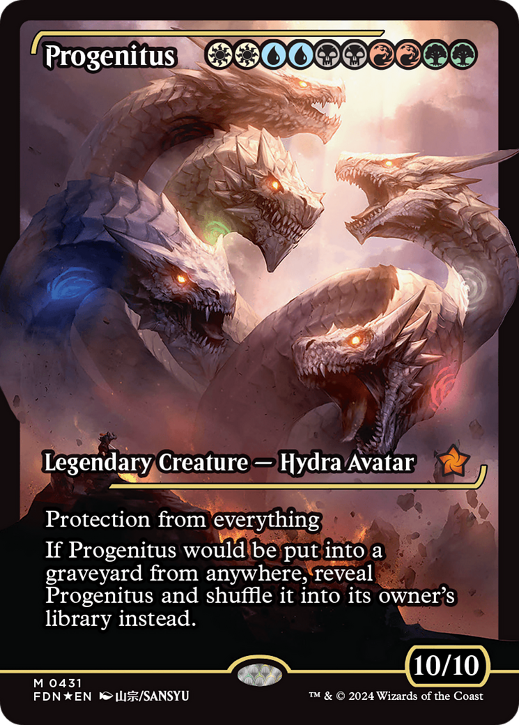 Magic: The Gathering - Progenitus Foil - Foundations