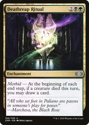 Magic: The Gathering - Deathreap Ritual Foil - Double Masters