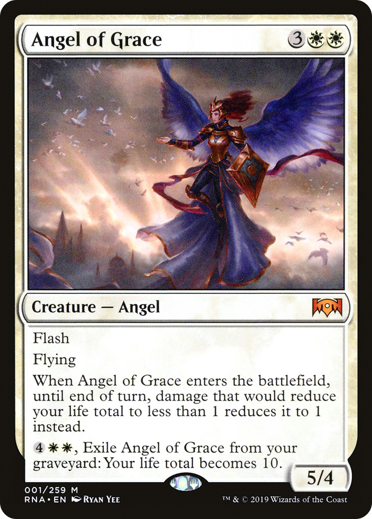 Magic: The Gathering - Angel of Grace Foil - Ravnica Allegiance