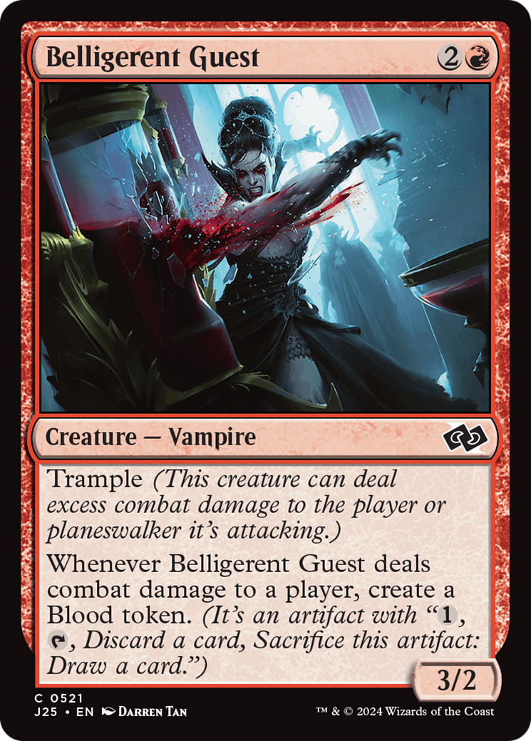 Magic: The Gathering - Belligerent Guest - Foundations Jumpstart
