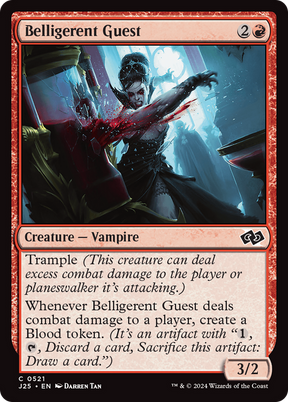 Magic: The Gathering - Belligerent Guest - Foundations Jumpstart