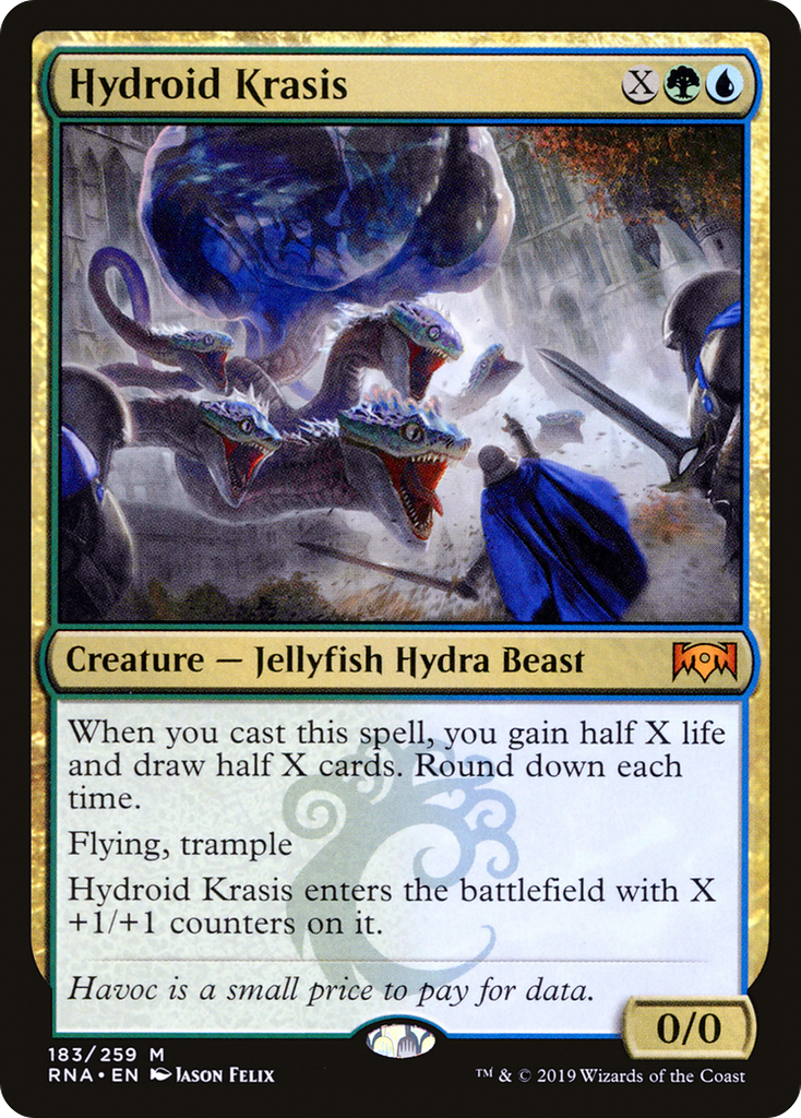 Magic: The Gathering - Hydroid Krasis Foil - Ravnica Allegiance