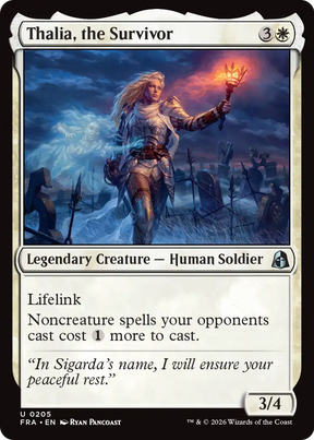Magic: The Gathering - Thalia, the Survivor - Reality Fracture