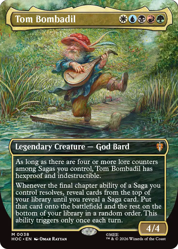 Magic: The Gathering - Tom Bombadil Foil - The Hobbit Eternal