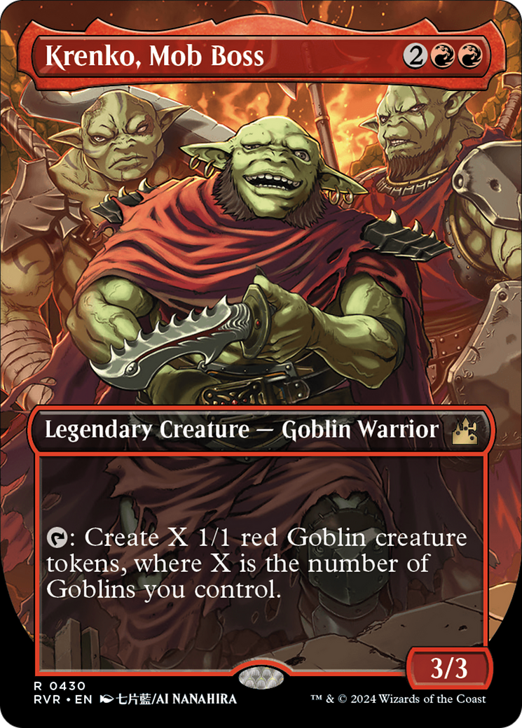 Magic: The Gathering - Krenko, Mob Boss - Ravnica Remastered