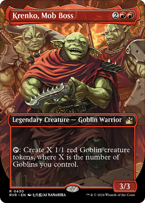Magic: The Gathering - Krenko, Mob Boss - Ravnica Remastered