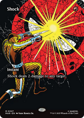 Magic: The Gathering - Shock Foil - Marvel Universe