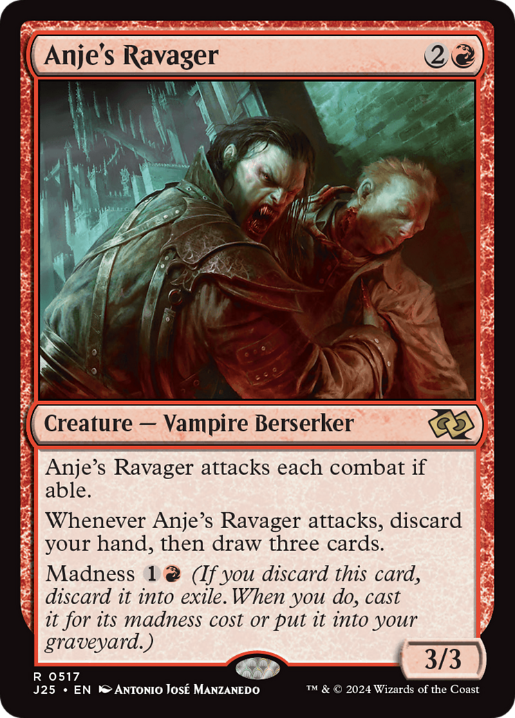 Magic: The Gathering - Anje's Ravager - Foundations Jumpstart
