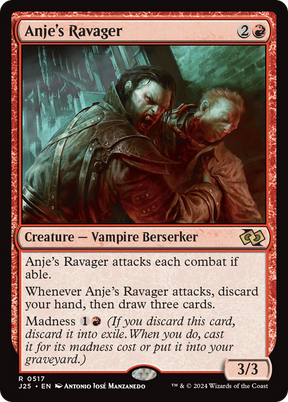 Magic: The Gathering - Anje's Ravager - Foundations Jumpstart