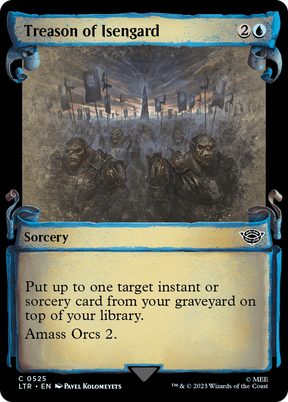 Magic: The Gathering - Treason of Isengard Foil - The Lord of the Rings: Tales of Middle-earth