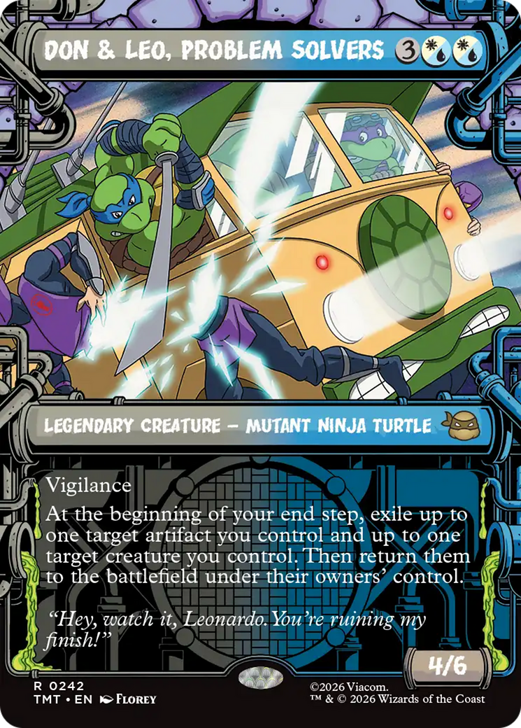 Magic: The Gathering - Don & Leo, Problem Solvers - Teenage Mutant Ninja Turtles
