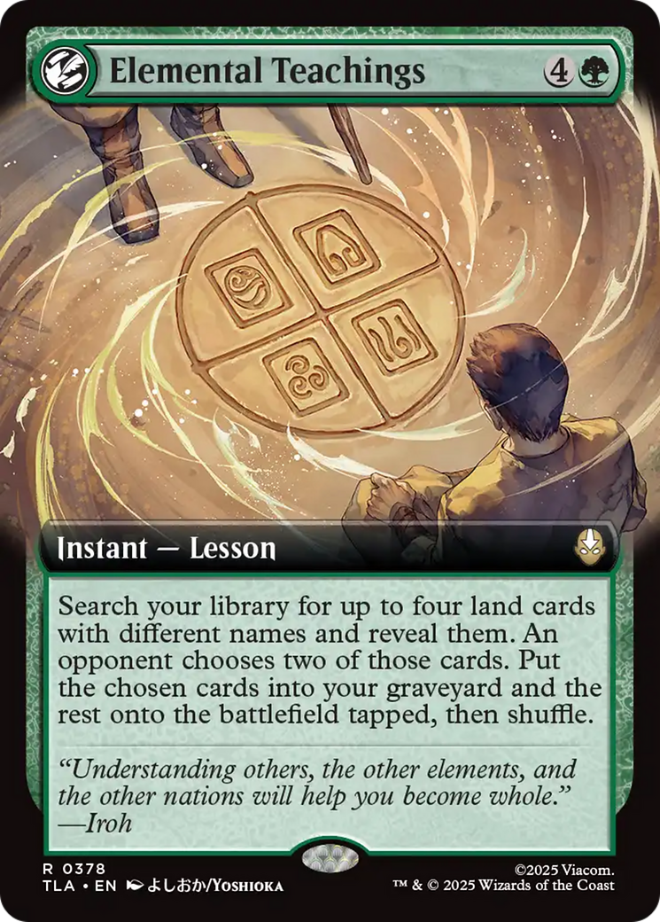 Magic: The Gathering - Elemental Teachings - Avatar: The Last Airbender